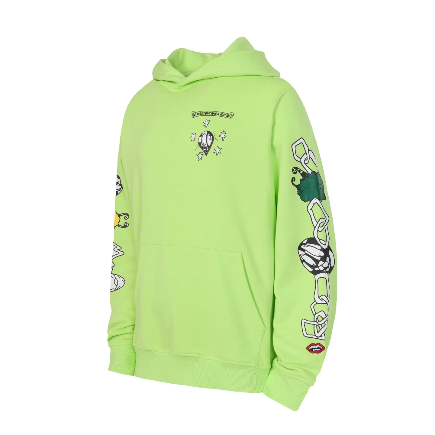 P240 #L3122 Cross-border running quantity model. Those who pursue quality should not place an order. -Chrome Hearts/Chrome Hearts graffiti spoof printed hooded sweatshirt -High weight, high density and high quality. The wool is soft, delicate and skin-friendly. It feels soft and silky. It has excellent warmth and skin-friendly properties.